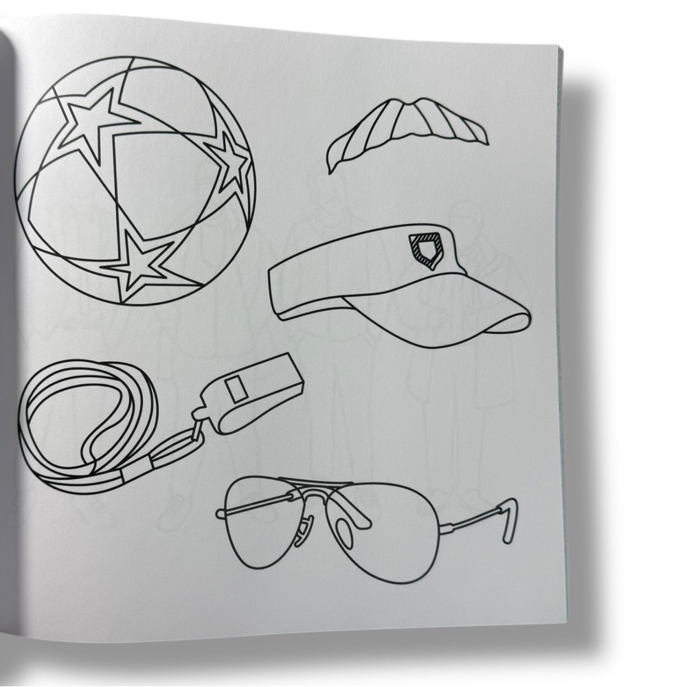 Ted Lasso Unofficial Coloring Book - Picture 5 of 5